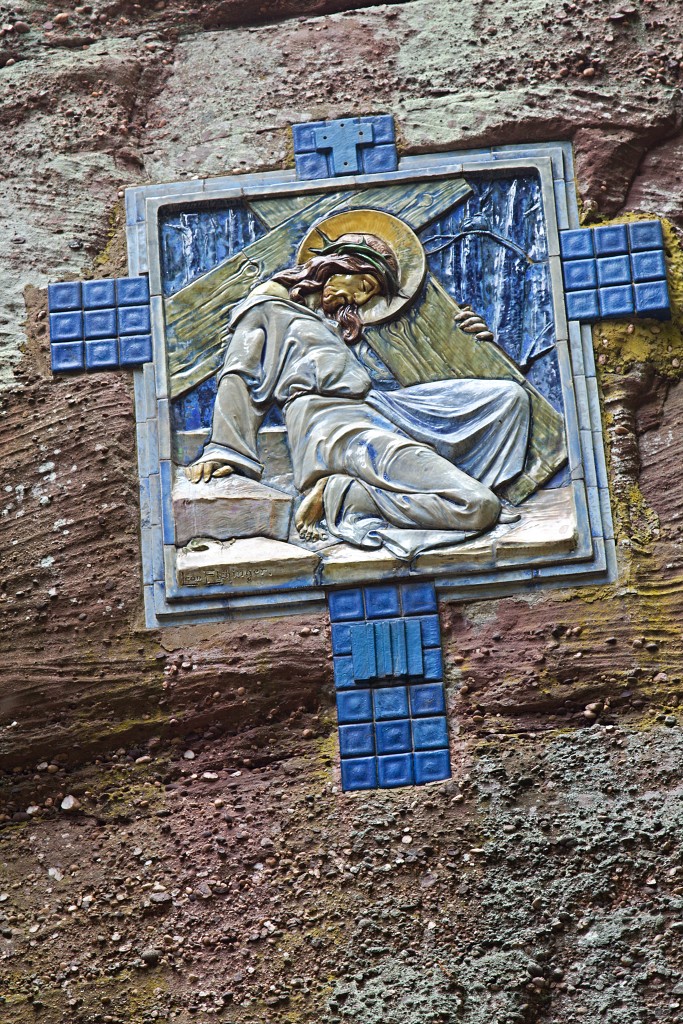 le mont Sainte-Odile Sainte Odile klooster hdr abbaye abdij kerk elzas france frankrijk sint odilia